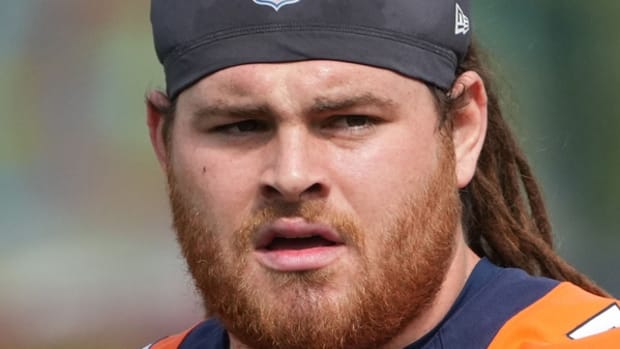 NFL Denver Broncos guard Quinn Meinerz  